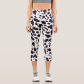 Leggings Capri Spots de vache (Recto)
