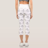 Leggings Capri Sprintcar 01 Noir (Verso)