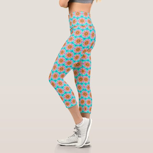 Leggings Capri Sri Yantra (Gauche)