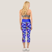 Leggings Capri Star of David New Age (Verso)
