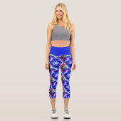Leggings Capri Star of David New Age (Recto)