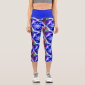 Leggings Capri Star of David New Age (Recto)