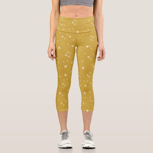 Leggings Capri Starlight Boho Gold (Recto)