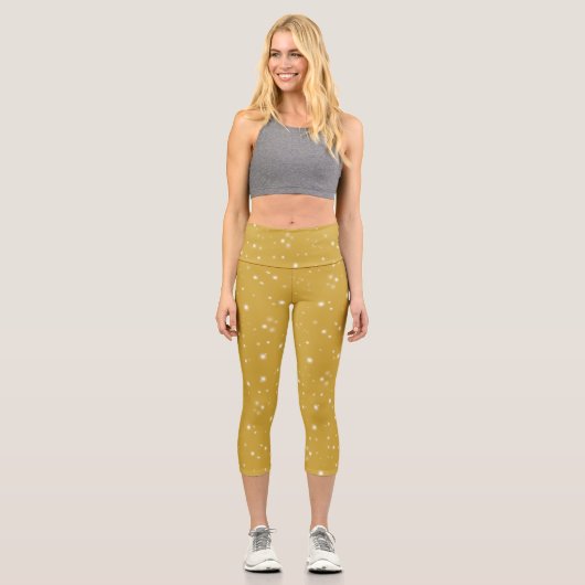 Leggings Capri Starlight Boho Gold (Recto)