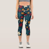 Leggings Capri Starry Night Chaos (Recto)