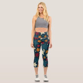 Leggings Capri Starry Night Chaos (Recto)