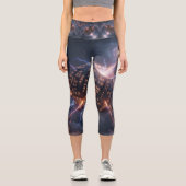 Leggings Capri Stellar Path – Voyage à travers l'univers´4 (Recto)