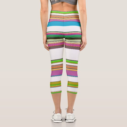 LEGGINGS CAPRI STRIPÉ (Verso)