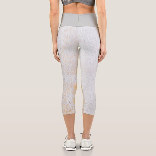Leggings Capri Stucco Streaks (Verso)