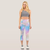 Leggings Capri Style aquarelle (Recto)