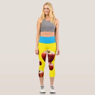 Leggings Capri Style Capris Haut Taille : Cus Capris Haut Taille