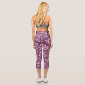 Leggings Capri Style : Capris taille haute sur mesure avec soin, (Verso)