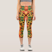 Leggings Capri Sunflowers (Recto)