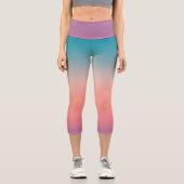 Leggings Capri Sunset Fade Pastel (Recto)