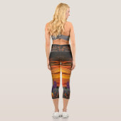 Leggings Capri Sunset Plaza Marina 2584 (Verso)