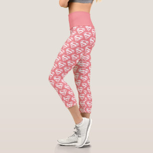 Leggings Capri Supergirl Solid S-Shield