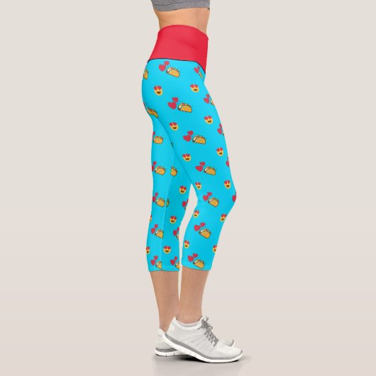 Leggings Capri Taco Love (Droite)