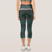 Leggings Capri Tartan Capris haut taille (Verso)
