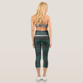 Leggings Capri Tartan Capris haut taille (Verso)