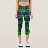 Leggings Capri Tartan plaqué Blackwatch (Recto)