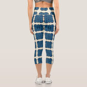 Leggings Capri Tarte aux myrtilles (Verso)