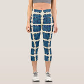 Leggings Capri Tarte aux myrtilles (Recto)