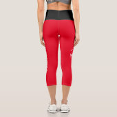 Leggings Capri Team Match Capris - Naperville (Verso)