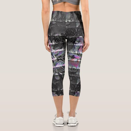 Leggings Capri Techno Bouquet (Verso)