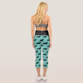 Leggings Capri Teckel Poil Long - Silhouette 1 (Verso)