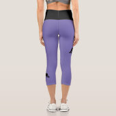 Leggings Capri Teckel Poil Long - Silhouette 1 (Verso)