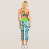 Leggings Capri Tempête balnéaire (Verso)