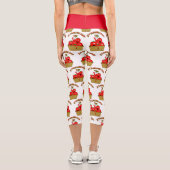 Leggings Capri Temps de la fraise ! (Verso)