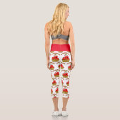 Leggings Capri Temps de la fraise ! (Verso)