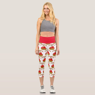 Leggings Capri Temps de la fraise !