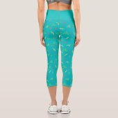 Leggings Capri Tendance des années 1980 (Verso)