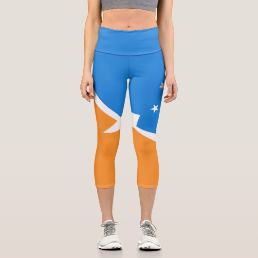 Leggings Capri Terre de Feu (Recto)