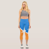 Leggings Capri Terre de Feu (Recto)