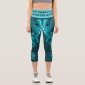 LEGGINGS CAPRI TÊTE ROBOTIQUE CYBORG (Recto)