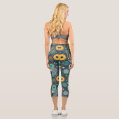 Leggings Capri Textile monochrome (Verso)
