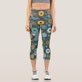 Leggings Capri Textile monochrome (Recto)