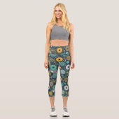 Leggings Capri Textile monochrome (Recto)