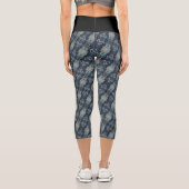 Leggings Capri Textura #11 de la obra Maritimo (Verso)