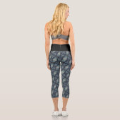 Leggings Capri Textura #11 de la obra Maritimo (Verso)