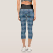 Leggings Capri Textura #15 de obra La roca (Verso)