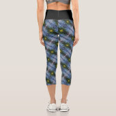 Leggings Capri Textura #1 de la obra Maritimo (Verso)