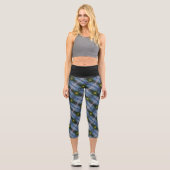 Leggings Capri Textura #1 de la obra Maritimo (Recto)