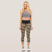 Leggings Capri Textura #1 de obra Amanecer (Recto)