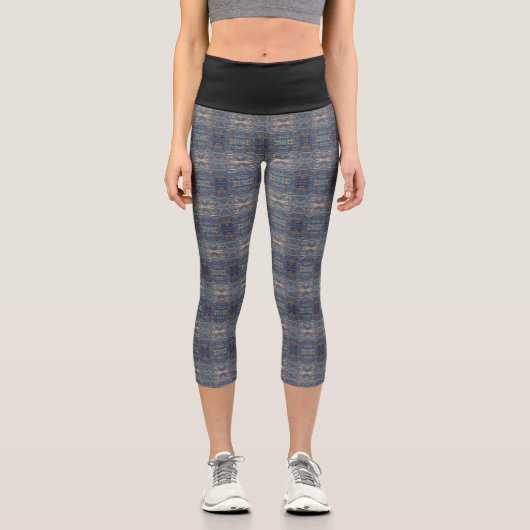 Leggings Capri Textura #1 de obra La roca (Recto)