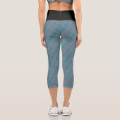 Leggings Capri Textura #46 de obra Amanecer (Verso)