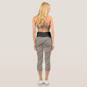 Leggings Capri Textura #4 de obra Amanecer (Verso)
